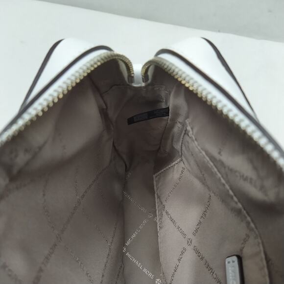 Michael Kors Jet Set Multicolor Leather Airplane Printed Crossbody Bag - NWT - Picture 11 of 14